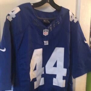 Nike NFL NY Giants PEYTON HILLIS #44 On Field Jersey Size 40